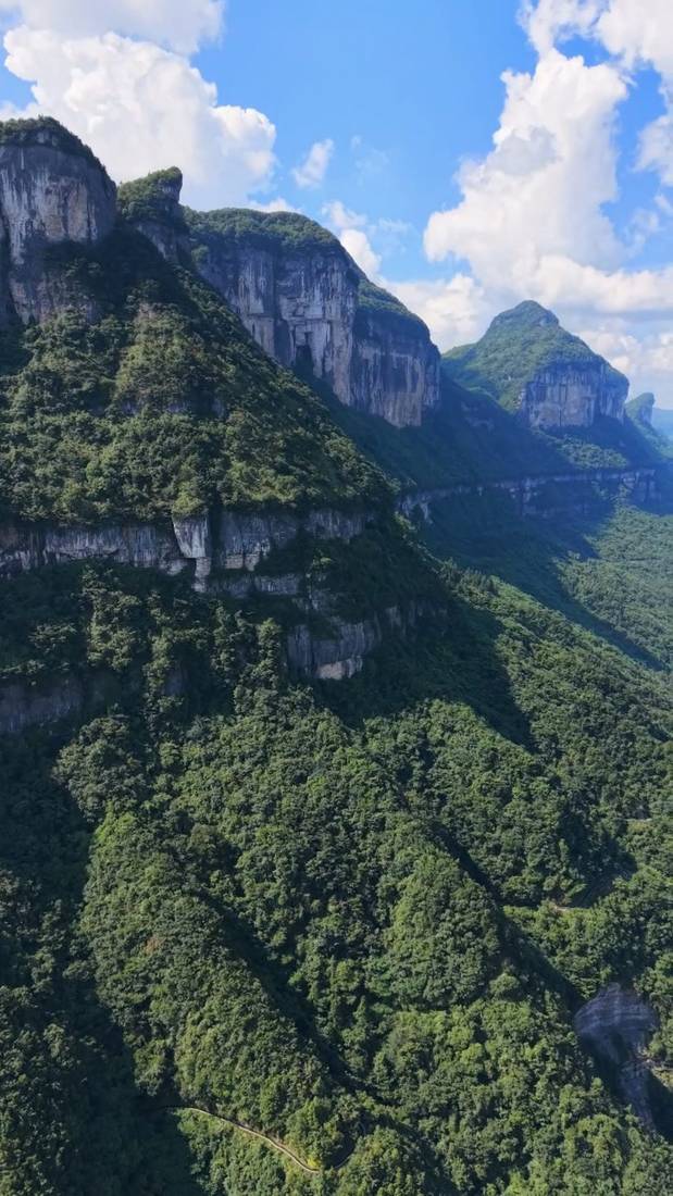 Mountain ridges
